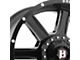 Ballistic Yukon Gloss Black Milled 5-Lug Wheel; 20x10; -24mm Offset (05-11 Dakota)