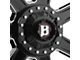 Ballistic Yukon Gloss Black Milled 5-Lug Wheel; 20x10; -24mm Offset (05-11 Dakota)