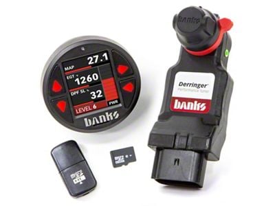 Banks Power Derringer Tuner with iDash DataMonster (11-19 6.7L Powerstroke F-250 Super Duty)