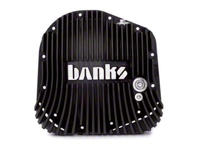 Banks Power Ford 10.25/10.50-Inch Ram-Air Differential Cover; Black-Ops (11-25 F-250 Super Duty w/o Rear Sway Bar & High Output Engine)