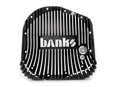 Banks Power Ford 10.25/10.50-Inch Ram-Air Differential Cover; Satin Black Machined (11-24 F-250 Super Duty w/o Rear Sway Bar & High Output Engine)