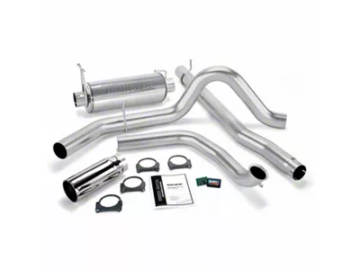 Banks Power Git-Kit Bundle with Urocal, Single Exhaust System and Chrome Tip (1999 7.3L Powerstroke F-250 Super Duty w/ Catalytic Converter)