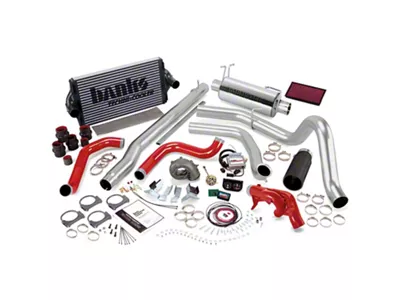 Banks Power PowerPack Bundle with Single Exhaust System and Black Tip (Early 1999.5 7.3L Powerstroke F-250 Super Duty w/ Automatic Transmission)