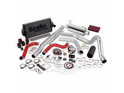 Banks Power PowerPack Bundle with Single Exhaust System and Black Tip (Late 99.5-03 7.3L Powerstroke F-250 Super Duty w/ Automatic Transmission)