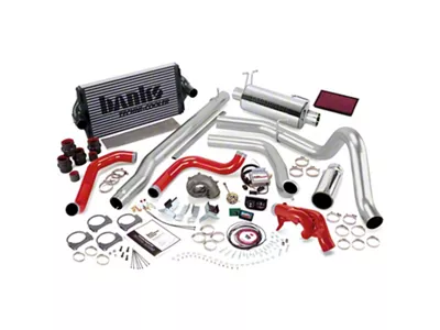 Banks Power PowerPack Bundle with Single Exhaust System and Chrome Tip (Early 1999 7.3L Powerstroke F-250 Super Duty w/ Automatic Transmission)