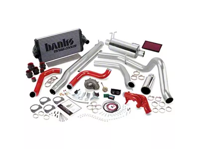 Banks Power PowerPack Bundle with Single Exhaust System and Chrome Tip (Early 1999 7.3L Powerstroke F-250 Super Duty w/ Manual Transmission)