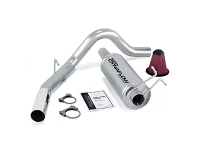 Banks Power Stinger Bundle with Single Exhaust System and Chrome Tip (99-04 6.8L F-250 Super Duty SuperCab, SuperCrew)