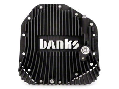 Banks Power Dana M275 Ram-Air Differential Cover; Black-Ops (17-24 6.7L Powerstroke F-350 Super Duty SRW w/o High Output Engine)