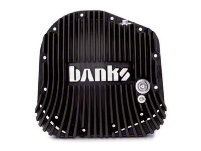 Banks Power Ford 10.25/10.50-Inch Ram-Air Differential Cover; Black-Ops (11-25 F-350 Super Duty SRW w/o Rear Sway Bar & High Output Engine)