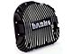 Banks Power Ford 10.25/10.50-Inch Ram-Air Differential Cover; Satin Black Machined (11-24 F-350 Super Duty SRW w/o Rear Sway Bar & High Output Engine)