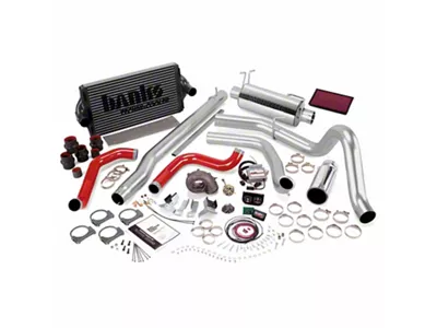 Banks Power PowerPack Bundle with Single Exhaust System and Chrome Tip (Late 99.5-03 7.3L Powerstroke F-350 Super Duty w/ Automatic Transmission)