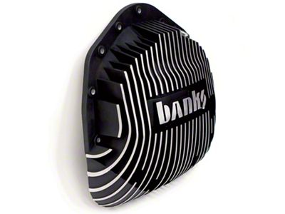 Banks Power AAM 11.50/11.80-Inch Ram-Air Differential Cover; Satin Black Machined (03-18 RAM 2500 w/o Air Ride; 19-24 6.4L RAM 2500 w/o Air Ride)