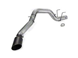 Banks Power Monster DPF-Back Single Exhaust System with Black SideKick Tip; Side Exit (19-24 6.7L RAM 2500)