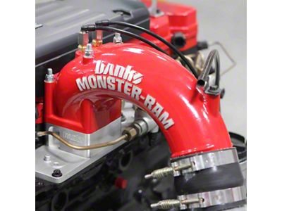 Banks Power Monster-Ram Intake System; Red (03-07 5.9L RAM 2500 w/ Stock Intercooler)