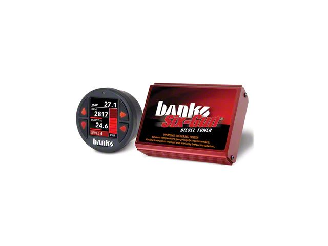 Banks Power Six-Gun Diesel Tuner with iDash SuperGauge (06-07 5.9L RAM 2500)