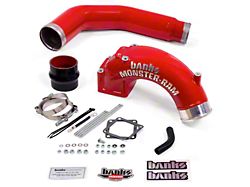 Banks Power 3.50-Inch Monster-Ram Intake System with Boost Tube; Red (03-07 5.9L RAM 3500)