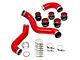 Banks Power Boost Tube Upgrade Kit; Red (17-19 6.6L Duramax Sierra 2500 HD)