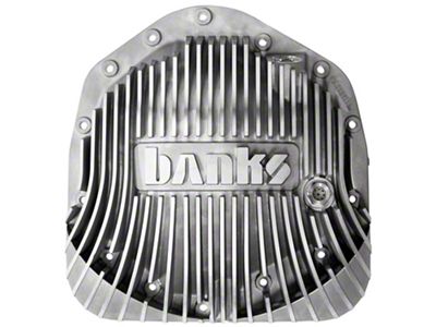 Banks Power AAM 11.50/11.80-Inch Ram-Air Differential Cover; Natural (07-19 Sierra 3500 HD)