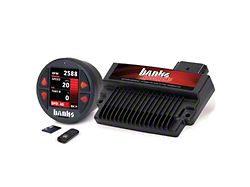 Banks Power SpeedBrake Exhaust Braking System with iDash DataMonster (07-10 6.6L Sierra 3500 HD)