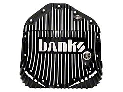 Banks Power AAM 11.50/12-Inch Ram-Air Differential Cover; Satin Black Machined (20-25 Silverado 2500 HD)