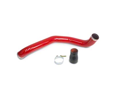 Banks Power Boost Tube Upgrade Kit; Red; Hot Side Only (07-09 6.6L Duramax Silverado 2500 HD)