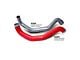 Banks Power Boost Tube Upgrade Kit; Red; Hot Side Only (07-09 6.6L Duramax Silverado 2500 HD)