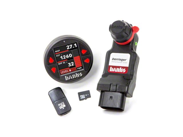 Banks Power Gen 2 Derringer Tuner with iDash DataMonster (17-19 6.6L Duramax Silverado 2500 HD)