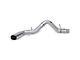 Banks Power 5-Inch Monster DPF-Back Single Exhaust System with Black SideKick Tip; Side Exit (20-24 6.6L Silverado 3500 HD SRW)