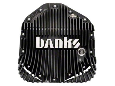 Banks Power AAM 11.50/12-Inch Ram-Air Differential Cover; Black-Ops (20-24 Silverado 3500 HD)