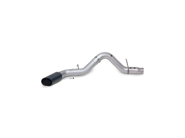 Banks Power Monster DPF-Back Single Exhaust System with Black SideKick Tip; Side Exit (17-19 6.6L Duramax Silverado 3500 HD)