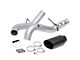 Banks Power Monster DPF-Back Single Exhaust System with Black SideKick Tip; Side Exit (17-19 6.6L Duramax Silverado 3500 HD)