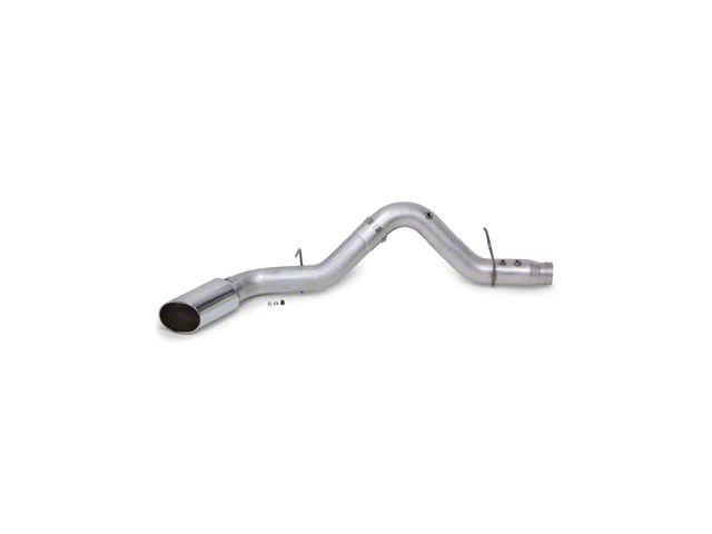 Banks Power Monster DPF-Back Single Exhaust System with Chrome SideKick Tip; Side Exit (17-19 6.6L Duramax Silverado 3500 HD)