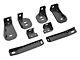 Barricade 3-Inch Side Step Bars; Body Mount; Black (99-13 Silverado 1500)