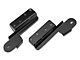 Barricade 3-Inch Round Curved Side Step Bars; Gloss Black (04-08 F-150)