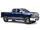 Barricade 4-Inch Oval Bent End Side Step Bars; Body Mount; Stainless Steel (14-18 Silverado 1500)