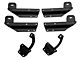 Barricade 3-Inch 90 Degree Bent End Side Step Bars; Black (15-24 F-150)