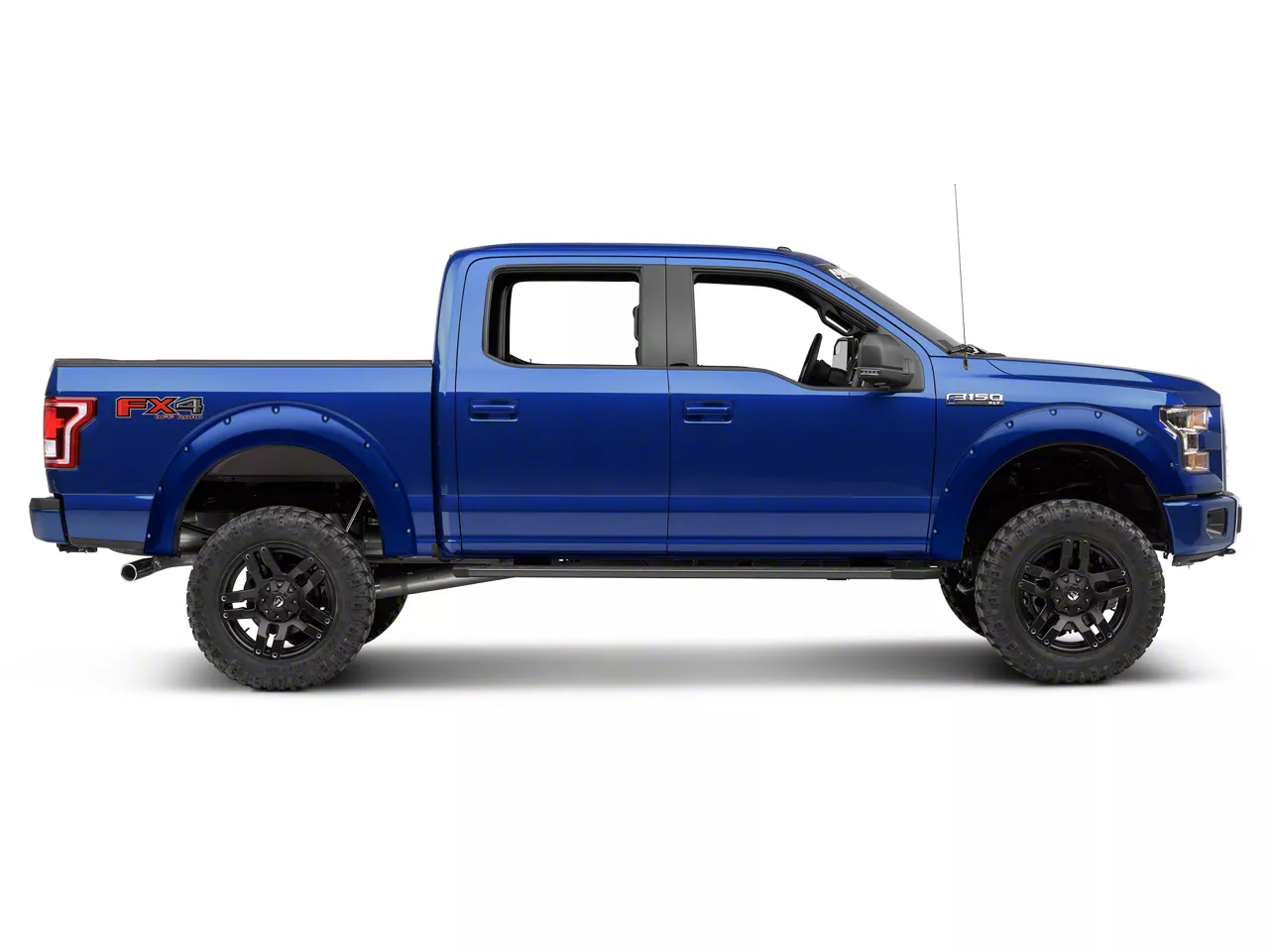 RedRock F-150 Bolt-On Look Fender Flares; Color Matched T538882 (15-17 F-150