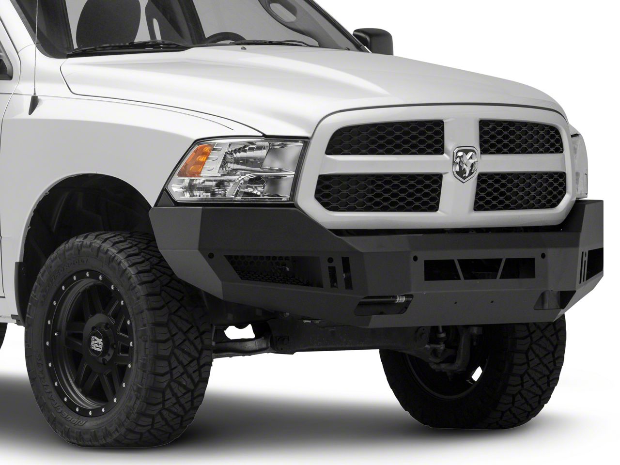 Barricade RAM 1500 Extreme HD Front Bumper; Textured Black R102616 (13 ...