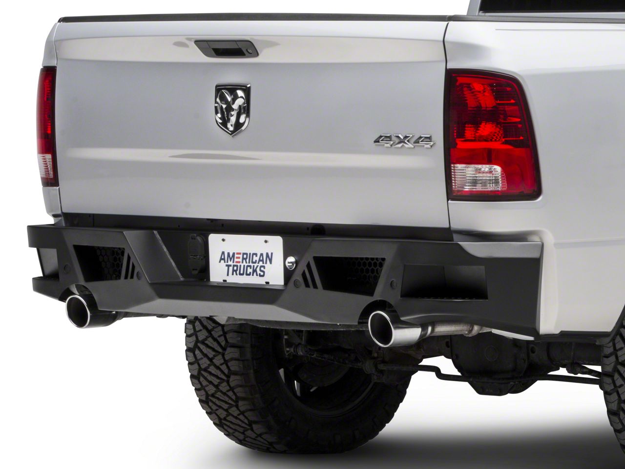 2016 dodge ram 1500 deals rear bumper replacement