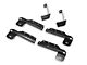 Barricade E-Series 3-Inch Side Step Bars with 90 Degree Bent Ends; Black (15-24 F-150 SuperCrew)