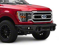 Barricade HD4 Tubular Front Bumper with LED Fog Lights (21-23 F-150, Excluding Raptor)