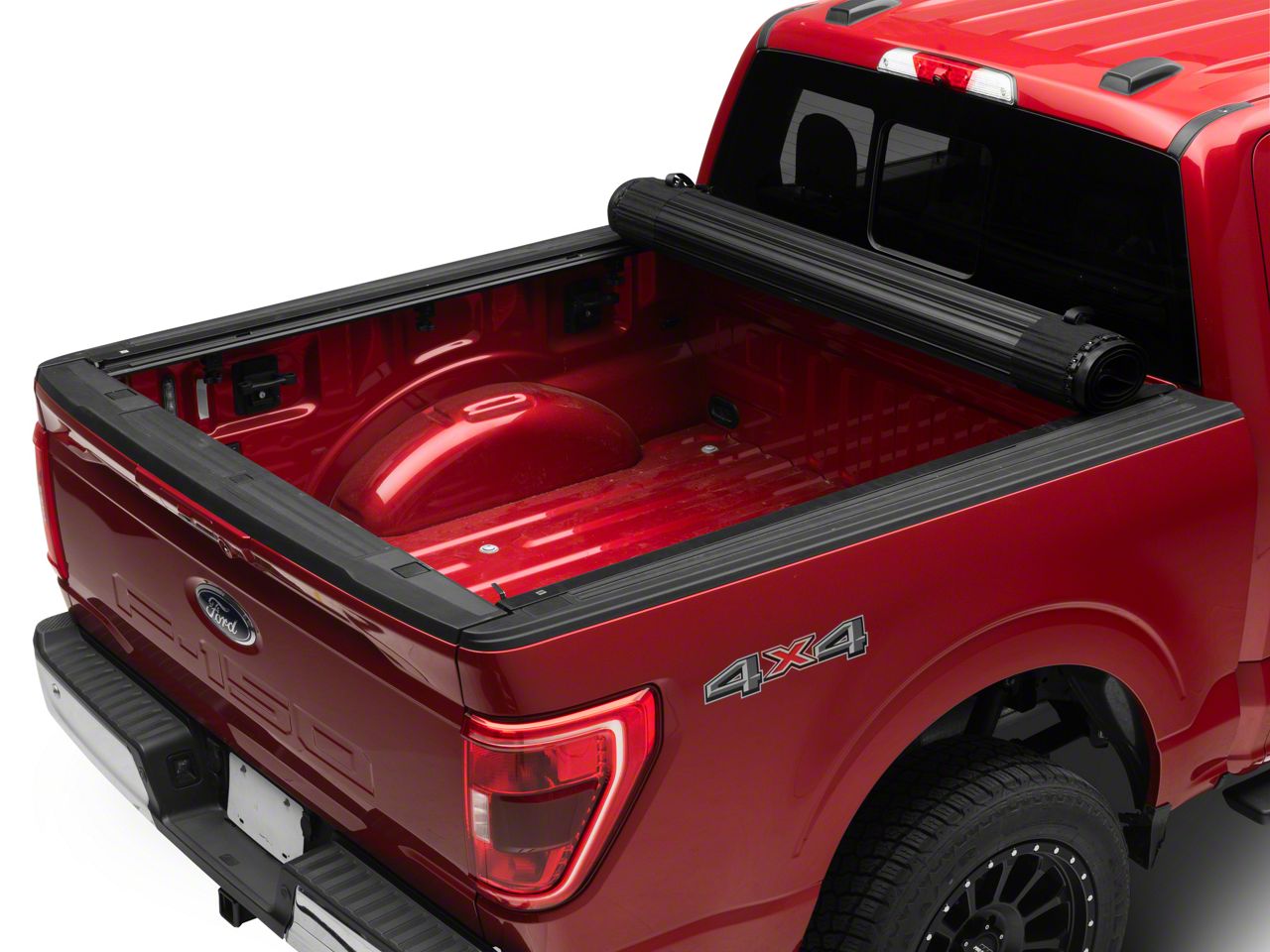 Barricade F-150 Low Profile Hard-Rolling Aluminum Tonneau Cover T556984 ...