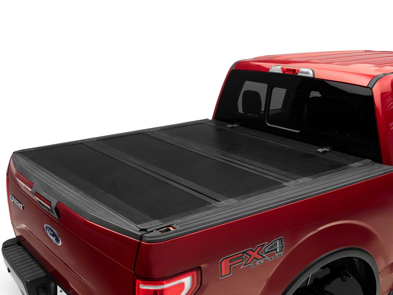 Barricade Low Profile Hard Tri-Fold Tonneau Cover (19-24 Sierra 1500 w/  5.80-Foot Short Box) – Barricade Offroad