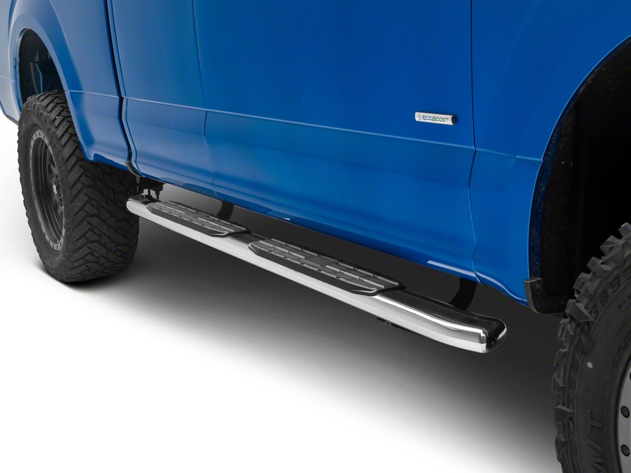 Barricade F150 PNC Side Step Bars; Stainless Steel T586044 (1525 F