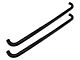 Barricade 3-Inch 90 Degree Bent End Side Step Bars; Black (17-24 F-350 Super Duty SuperCab)