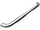 Barricade 4-Inch Oval 90 Degree Bent End Side Step Bars; Stainless Steel (17-24 F-350 Super Duty SuperCrew)