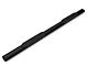 Barricade 5-Inch Oval Straight End Side Step Bars; Black (17-24 F-350 Super Duty SuperCab)