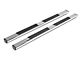 Barricade T4 Side Step Bars; Stainless Steel (17-24 F-350 Super Duty SuperCab)