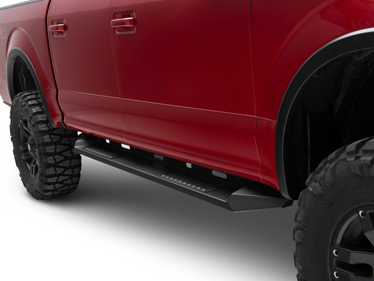 Barricade F-150 HD Steel Running Boards; Black T527817 (15-25 F-150 ...