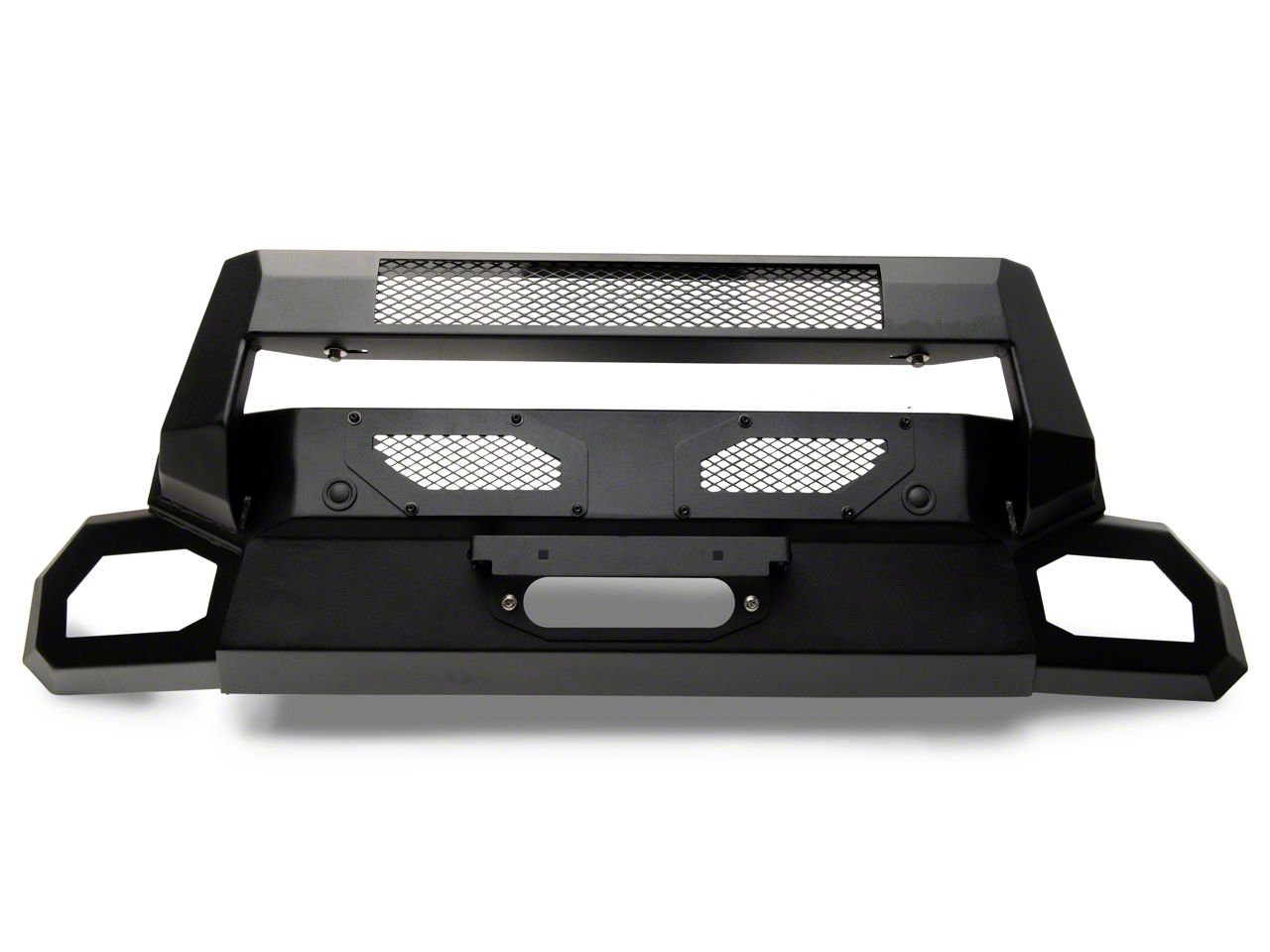 Barricade RAM 1500 HD Stubby Front Bumper with Winch Mount R123753 (19 ...